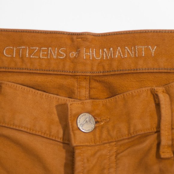 Citizens of Humanity Dylan Jeans - Boyfriend cut in Tobacco brown. Size 29 - Picture 5 of 8